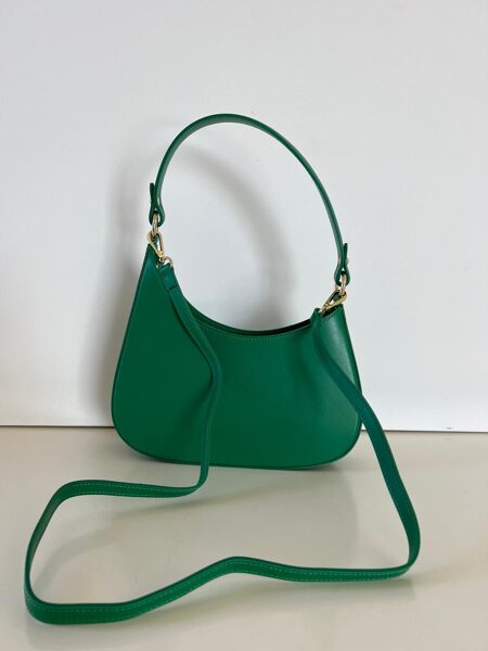 Кожаная сумка “VERA PELLE” green1